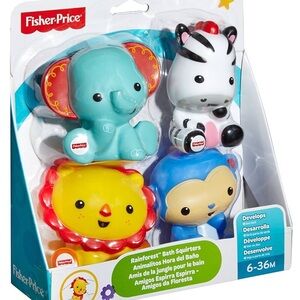 Fisher-Price Animal Bath Squirters Set - Multicolor